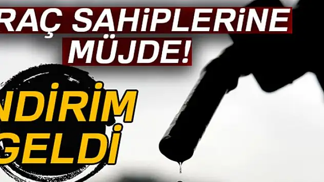 Motorine indirim geldi