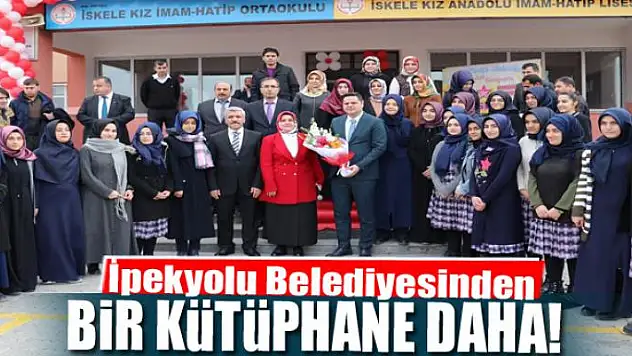 İpekyolu Belediyesinden 'Z-kütüphane' açılışı 