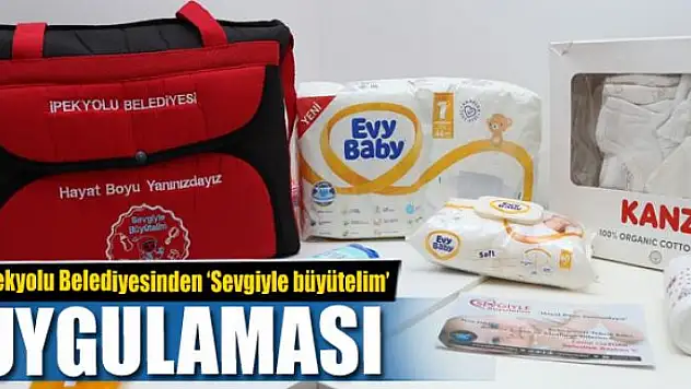 İpekyolu Belediyesinden 'Sevgiyle büyütelim' uygulaması 