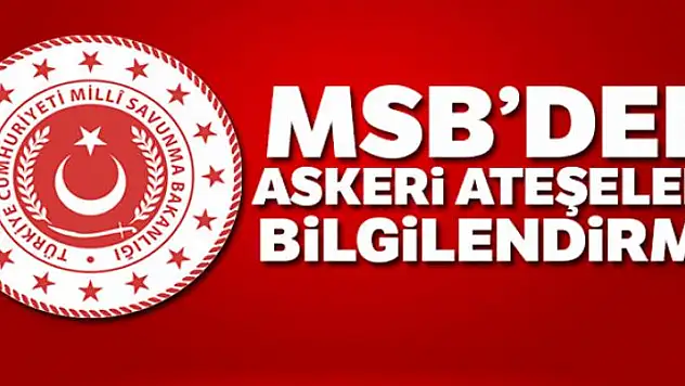 77 Askeri Ataşe Barış Pınarı Harekatı hakkında bilgilendirildi