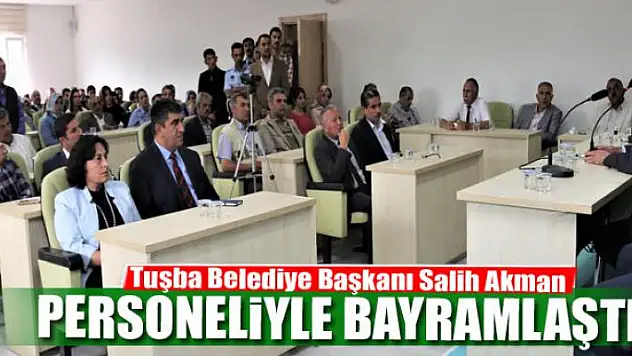 Tuşba Belediyesinden bayramlaşma programı