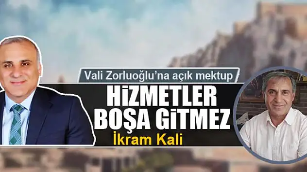 Vali Murat Zorluoğlu'na açık mektup