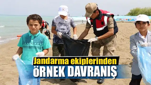 Jandarmadan örnek davranış