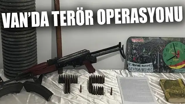 Van'da terör operasyonu
