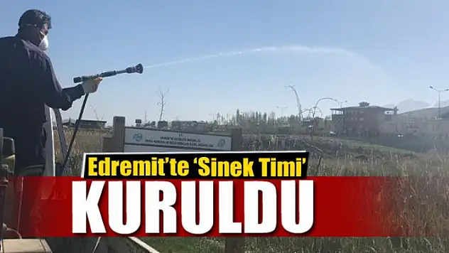 Edremit'te 'Sinek Timi' kuruldu