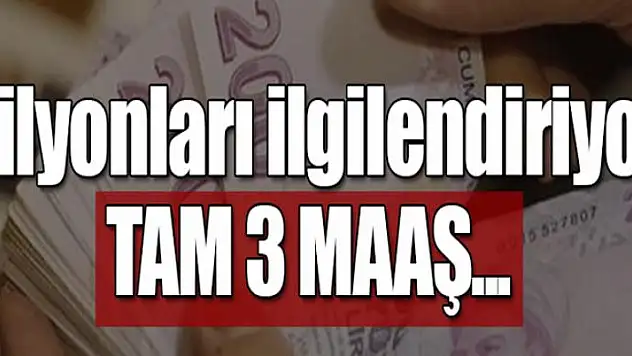 Milyonları ilgilendiriyor! Faizsiz üç maaş avans