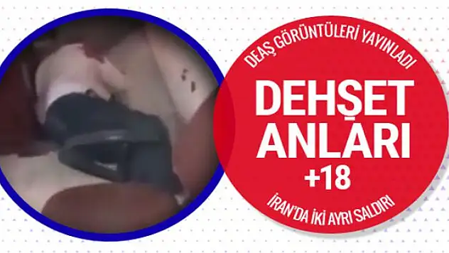 DEAŞ kan donduran İran saldırısının görüntüleri yayınladı!