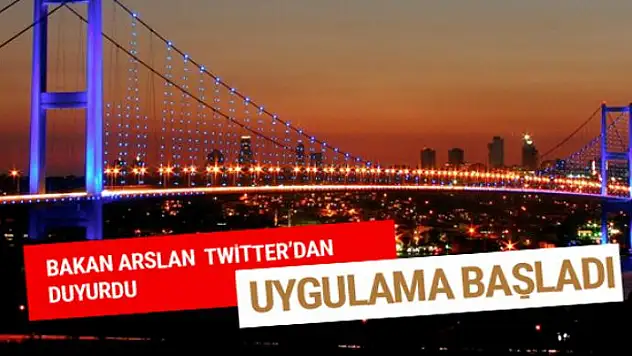 Yeni uygulama başlatıldı