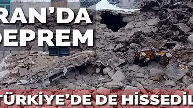 İran sınırda medyana gelen deprem Van'da panik yarattı.