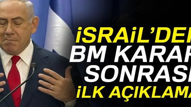 İsrail'den bozgun sonrası ilk açıklama