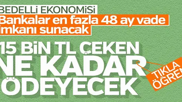 Bedelli askerlik için kredi