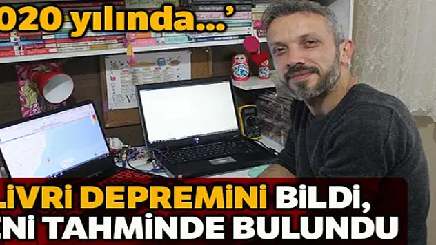Silivri depremini bildi, yeni uyarılarda bulundu