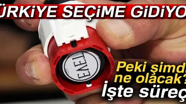 Türkiye seçime gidiyor  