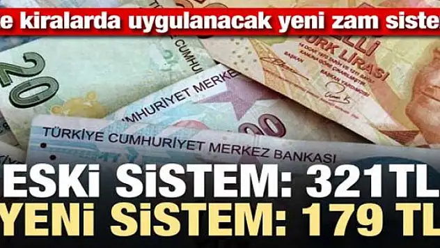 İşte kiralarda uygulanacak yeni zam sistemi
