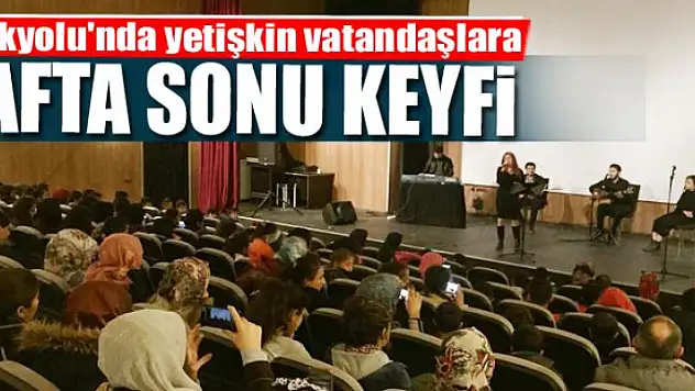 İpekyolu'nda yetişkin vatandaşlara hafta sonu keyfi