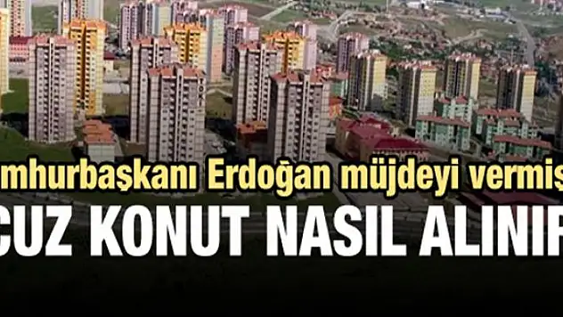 Ucuz konut almanın şartları neler