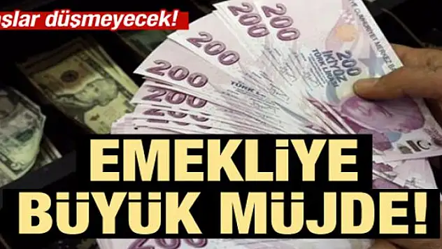 Emekli olanların maaşı düşmeyecek