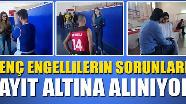 Van'da genç engellilerin sorunları kayıt altına alınıyor