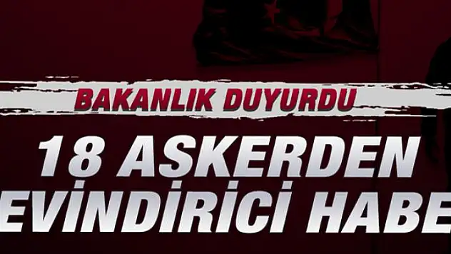 Bakanlıktan sevindiren açıklama