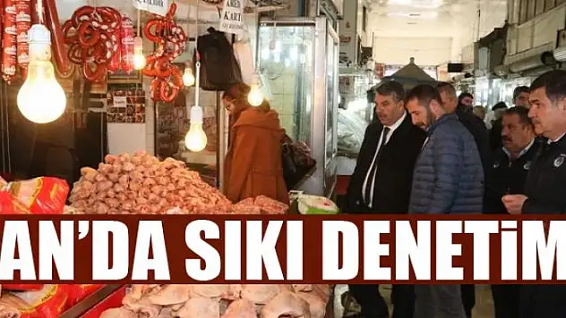 Van'da sıkı denetim!