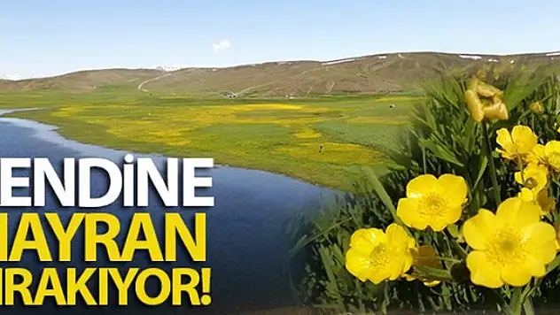 Keşiş Gölü hayran bırakıyor