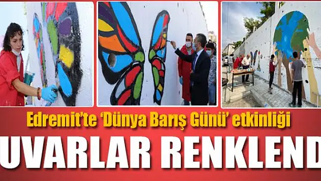 Edremit'te 'Dünya Barış Günü' etkinliği