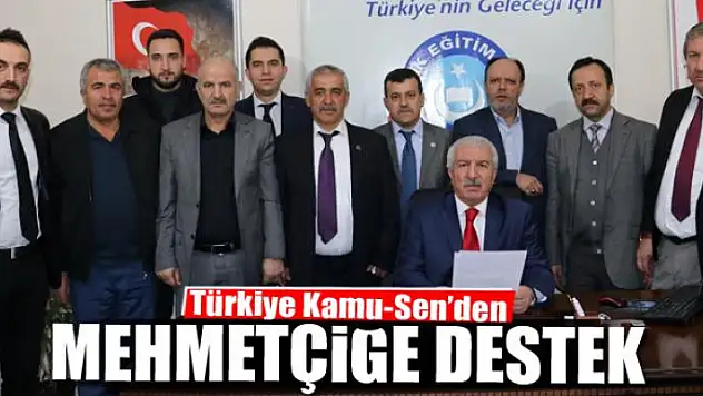 Türkiye Kamu-Sen'den Mehmetçiğe destek