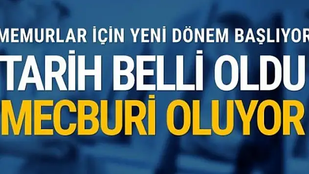 Memurlar için yeni dönem 18 Eylül tarihine dikkat