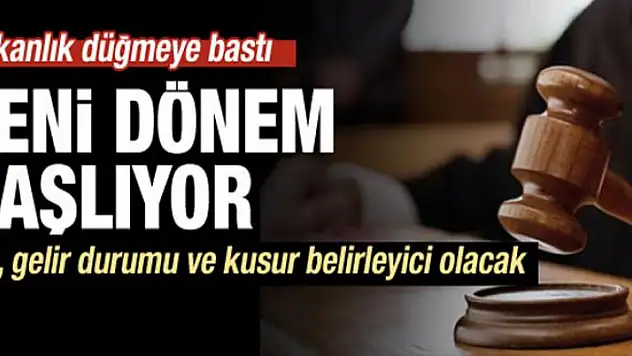 Nafakada yeni dönem başlıyor!