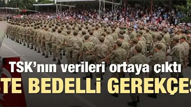 İşte TSK'nın bedelli gerekçesi