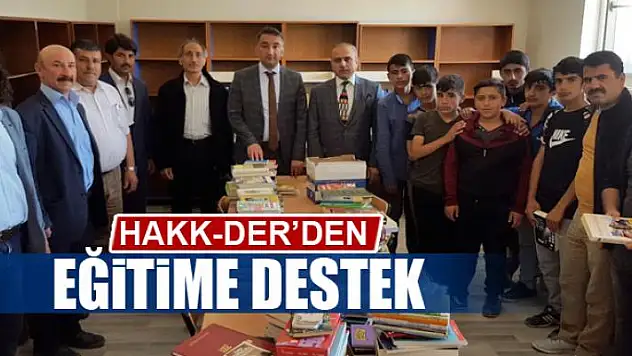 HAKK-DER'den eğitime destek