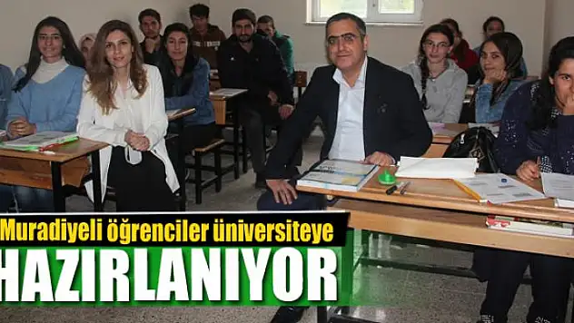 Muradiyeli öğrenciler üniversiteye hazırlanıyor 