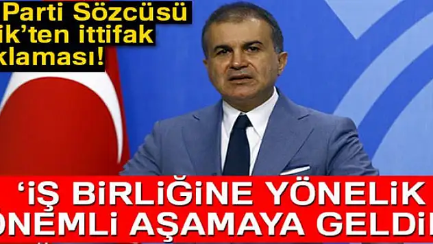 Çelik'ten Cumhurbaşkanı Erdoğan-Bahçeli görüşmesine ilişkin açıklama