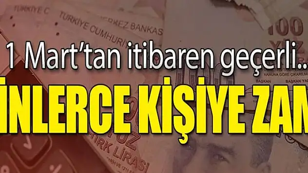 Kamu işçisine fark zammı! 1 Mart itibarıyla...