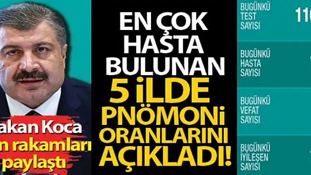 Türkiye'de son 24 saatte koronavirüsten 49 kişi hayatını kaybetti