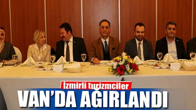 İzmirli turizmciler Van'da ağırlandı