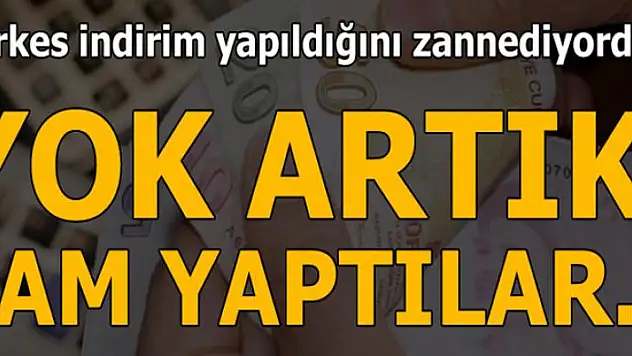 Yok artık dedirttiler! Topyekün fırsatçılar...