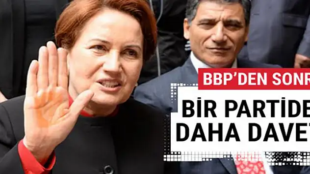 BBP'den sonra Akşener'e bir partiden daha çağrı!