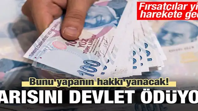 Yarısını devlet ödüyor! Fırsatçılar harekete geçti