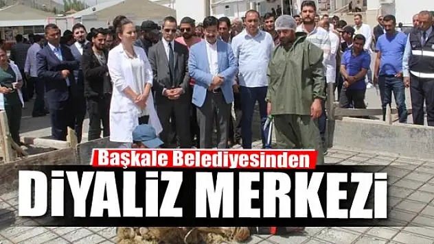 Başkale Belediyesinden diyaliz merkezi