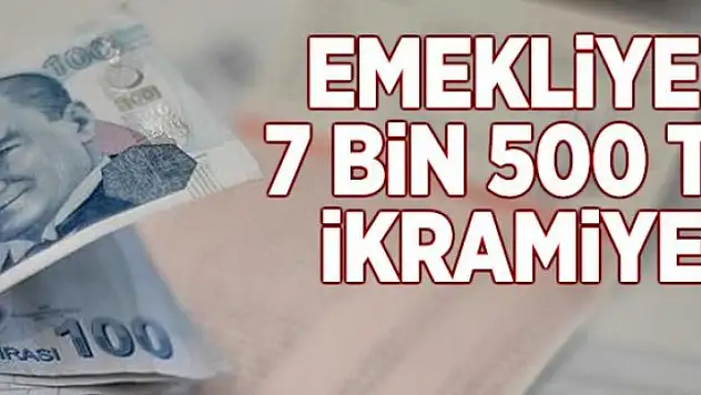 7 bin 500 TL ikramiye 