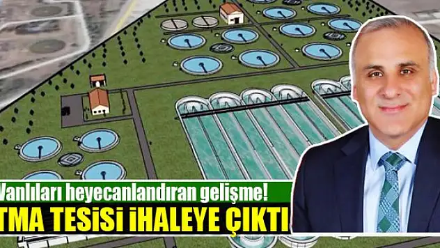 ARITMA TESİSİ İHALEYE ÇIKTI
