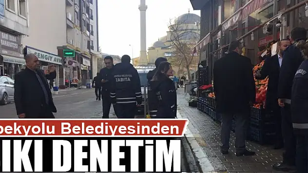 İpekyolu Belediyesinden yol ve kaldırım denetimi 