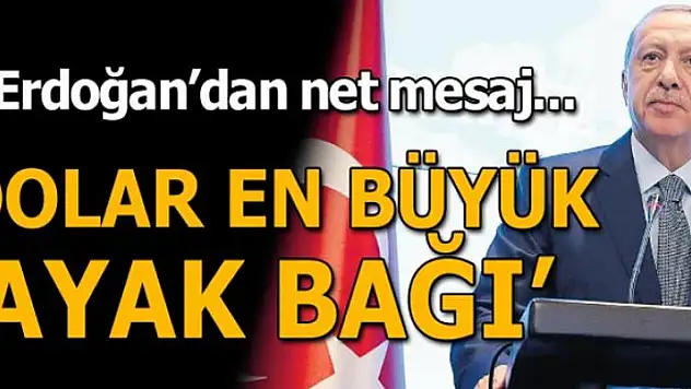 'Doların egemenliğine son vermemiz lazım'