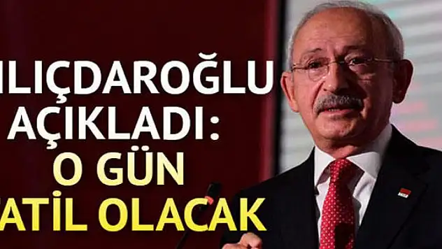  Kılıçdaroğlu seçim bildirgesini açıkladı