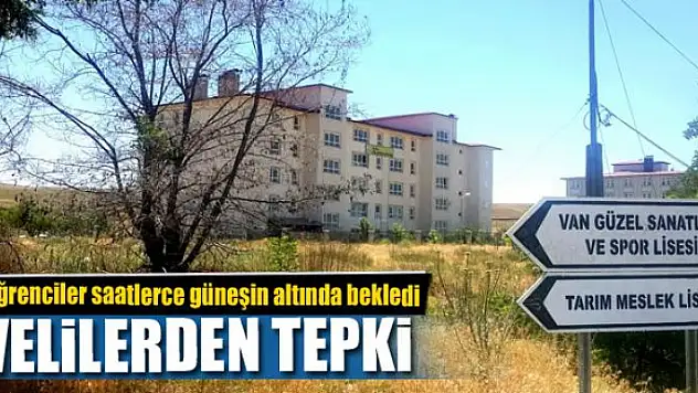 VELİLERDEN TEPKİ