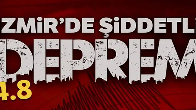 İzmir depremleri! İzmir'de korkutan deprem | Son depremler