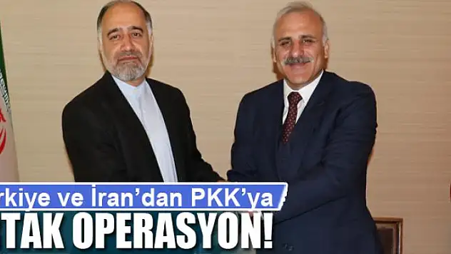 Türkiye ve İran'dan PKK'ya ortak operasyon!