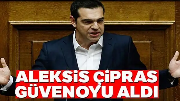 Aleksis Çipras güvenoyu aldı