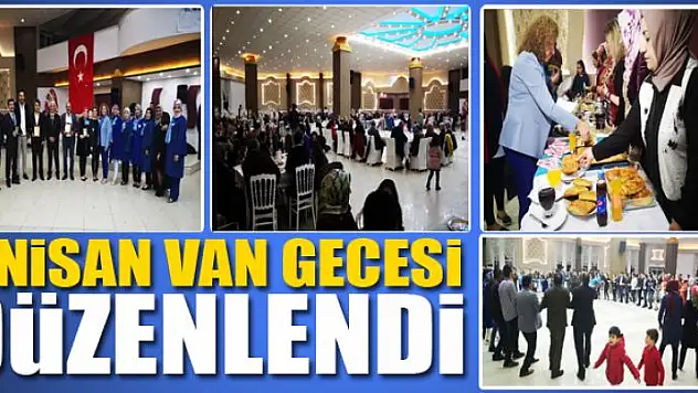 2 Nisan Van Gecesi düzenlendi